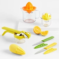 Crate & Barrel Yellow Citrus Knife