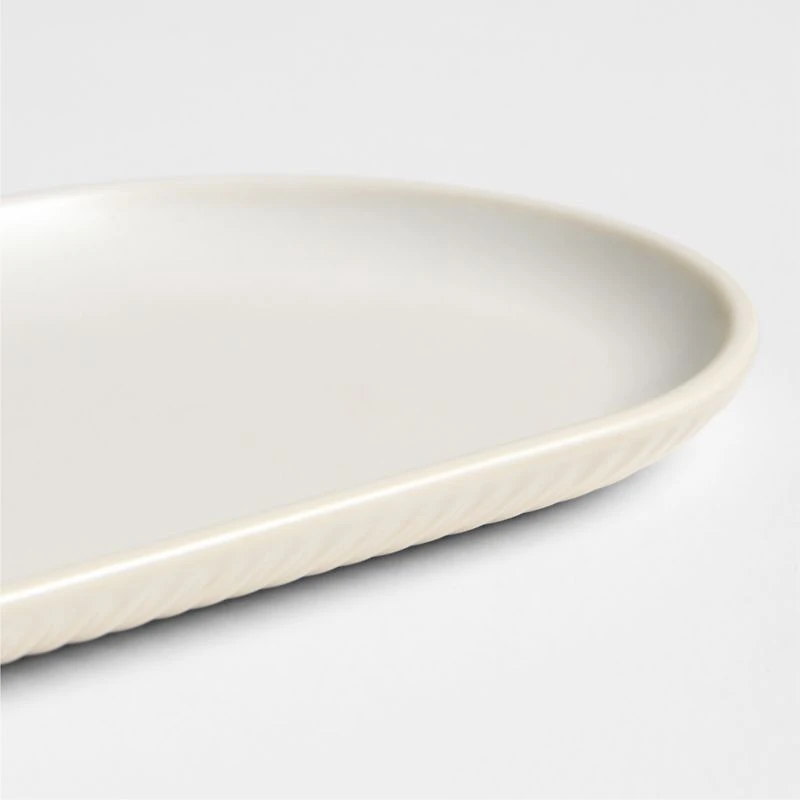 Clean by Crate Ivory Ceramic Sink Caddy Tray