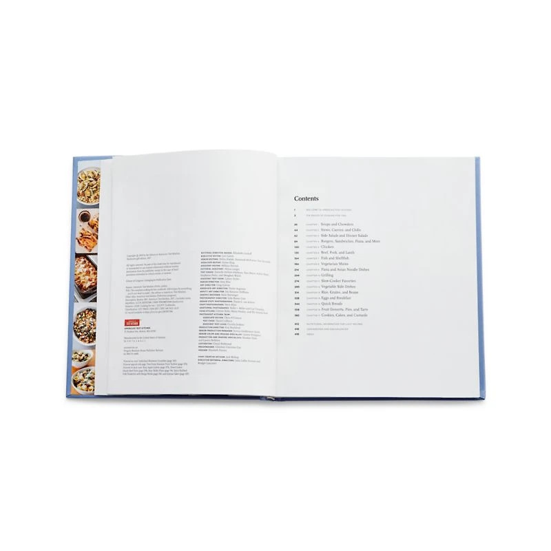 Cooking for Two Cookbook by America's Test Kitchen