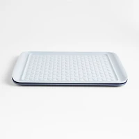 Extra-Large Prep and Serve Stacking Grill Prep Trays, Set of 2