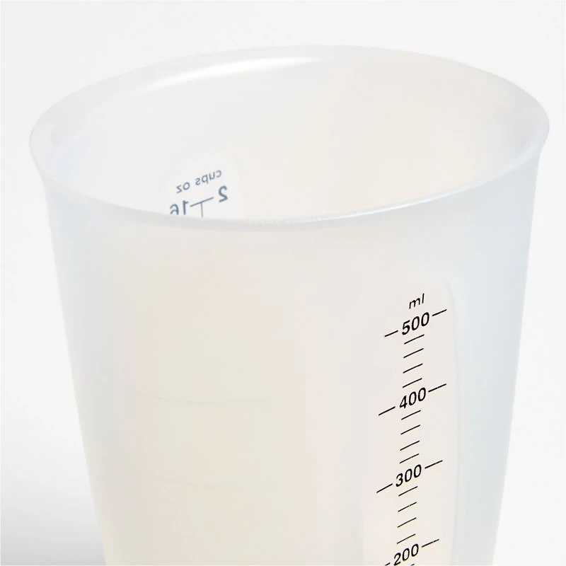 Crate & Barrel Silicone Liquid Measuring Cups, Set of 3