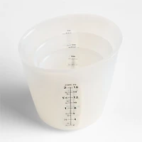 Crate & Barrel Silicone Liquid Measuring Cups, Set of 3