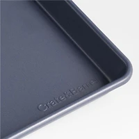Crate & Barrel Slate Blue 1/8th Sheet Pan, Set of 2