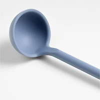 Crate & Barrel Slate Blue Silicone Ladle