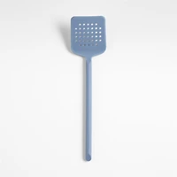 Crate & Barrel Slate Blue Silicone Turner Spatula