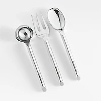 Crate & Barrel Stainless Steel Serving Spoon