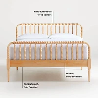 Jenny Lind Maple Wood Spindle Kids Twin Bed