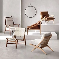 Pose Natural Accent Chair