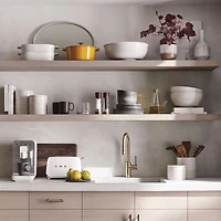 SMEG Matte White Fully Automatic Coffee and Espresso Machine with Milk Frother
