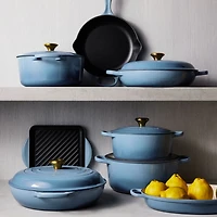 Le Creuset ® Signature 3.3-Liter/3.5-Qt. Chambray Enameled Cast Iron Braiser