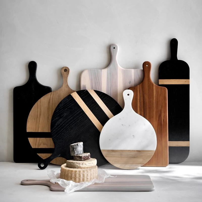 Tondo Acacia Paddle Serving Board