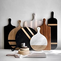 Tondo Acacia Paddle Serving Board
