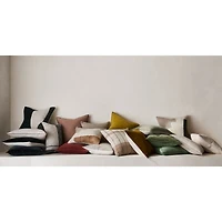 Corby 23" Geometric Ink Black Kilim Pillow Cover