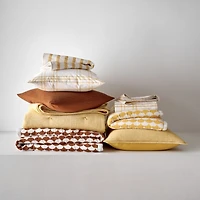 Aire Kids Crinkle Yellow Pillow Sham
