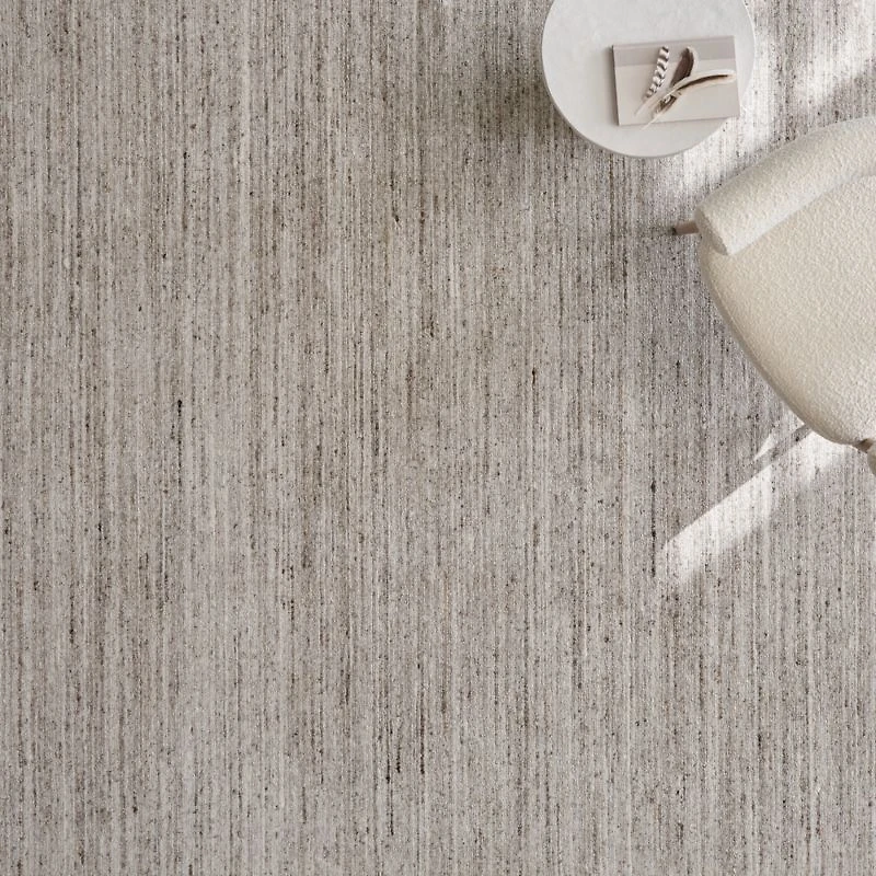 Rimini Wool Handwoven Cream Area Rug 8'x10'