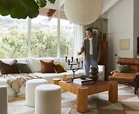 Black Cantilever Candelabra