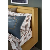 Weston Tuscan Yellow Boucle Upholstered Kids Twin Bed