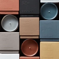 Monochrome No. 8 Harvest 3-Wick Scented Candle - Pumpkin, Cinnamon, Vanilla