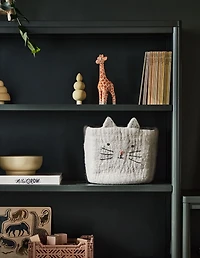 Cat Felt Shelf Storage Bin