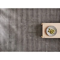 Vaughn Performance Wool-Blend Handwoven Grey Area Rug 8'x10'