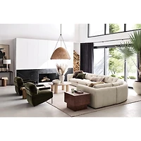 Bucktown Modular 7-Piece Sectional Sofa with Ottoman