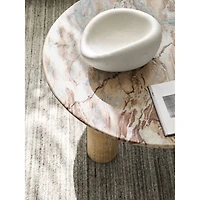 Rimini Wool Handwoven Cream Area Rug 8'x10'