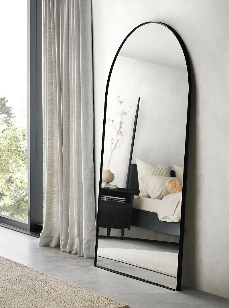 Reid Warm Beige Recycled Fiber Blackout Window Curtain Panel 52"x96"