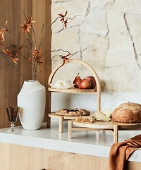 Arvo Wood 2-Tier Server