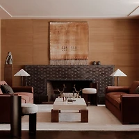 Coquette Burl Wood Accent Chair by Athena Calderone