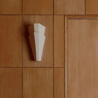 Memoria Linen Fabric Wall Sconce Light by Athena Calderone