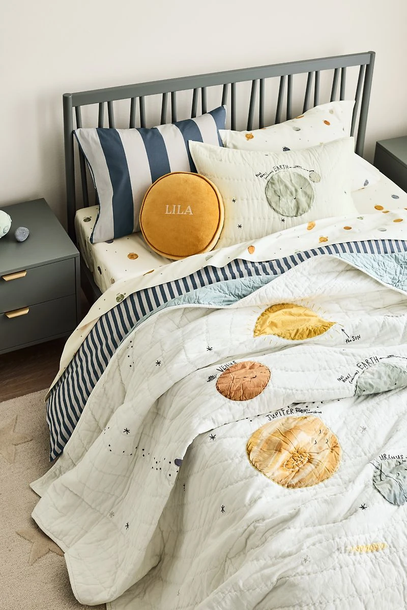 Stay Cool Outer Orbit Organic Cotton Kids Pillowcase