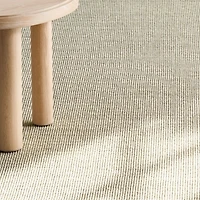 Sisal Linen Beige Area Rug 8'x10'