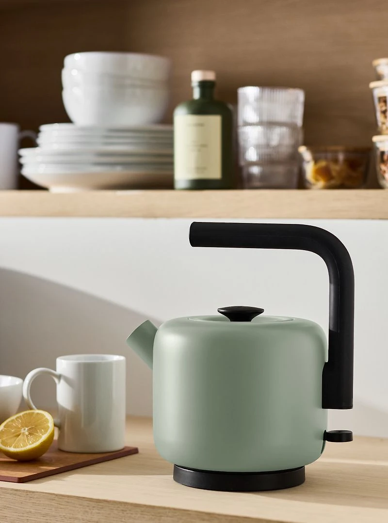 Fellow Clyde Electric Tea Kettle in Smoke Green