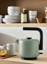 Fellow Clyde Electric Tea Kettle in Smoke Green