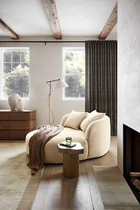 Winslow Oak Wood Side Table by Jake Arnold