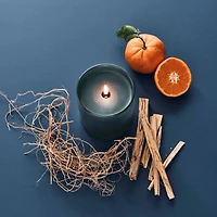 Monochrome No. 13 Indigo 1-Wick Scented Candle - Palo Santo, Vetiver and Mandarin