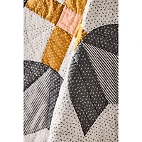 Gee's Bend Little Sassy Patchwork Organic Cotton Baby Crib Quilt