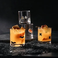 Halloween Spider Icon 14-Oz. Double Old-Fashioned Glass