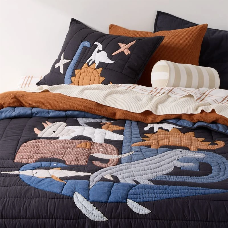 Bubble Knit Arctic Ivory Kids Bed Blanket
