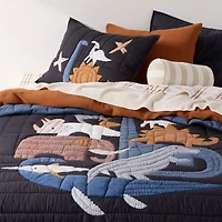 Bubble Knit Arctic Ivory Kids Bed Blanket