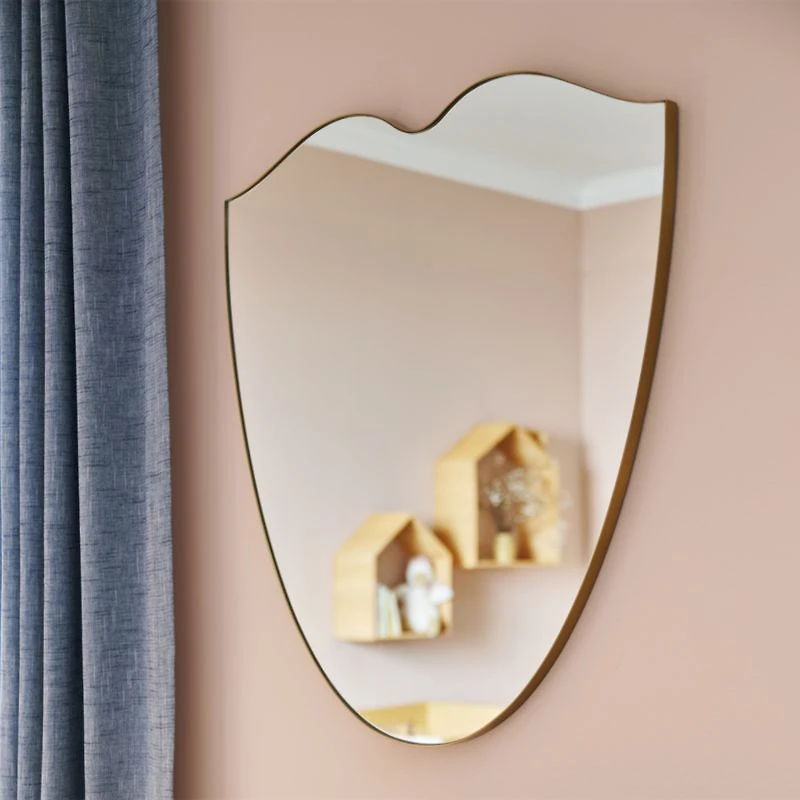 Bristol Shield Shape Metal Kids Wall Mirror