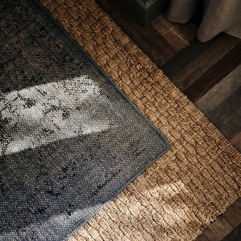 Rhodes Performance Traditional Blue Handknotted Area Rug 12'x15'