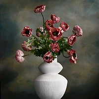 Faux Copper Floral Stem 24", Set of 3 by Abigail Ahern