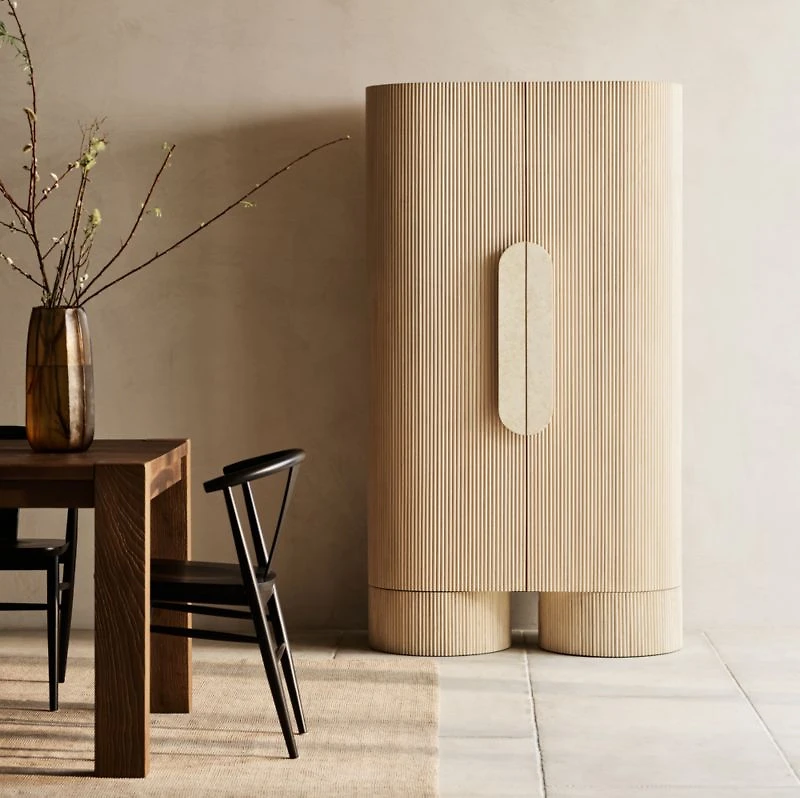Fyn Black Wood Dining Side Chair