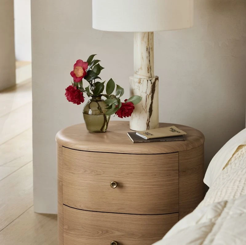 Jorgen Golden Calacatta Marble Table Lamp 28"
