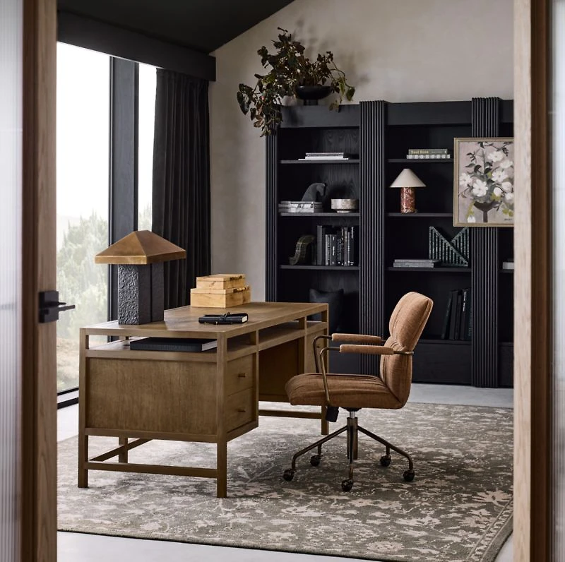 Draper Ginger Upholstered Office Chair