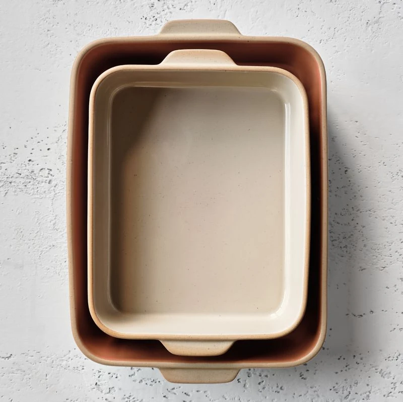 Autumn Speckle 3-Piece Ceramic Bakers Set