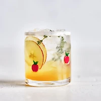 Apple Icon 15-oz. Double Old-Fashioned Glass