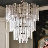 Revelry Glass Chandelier Light