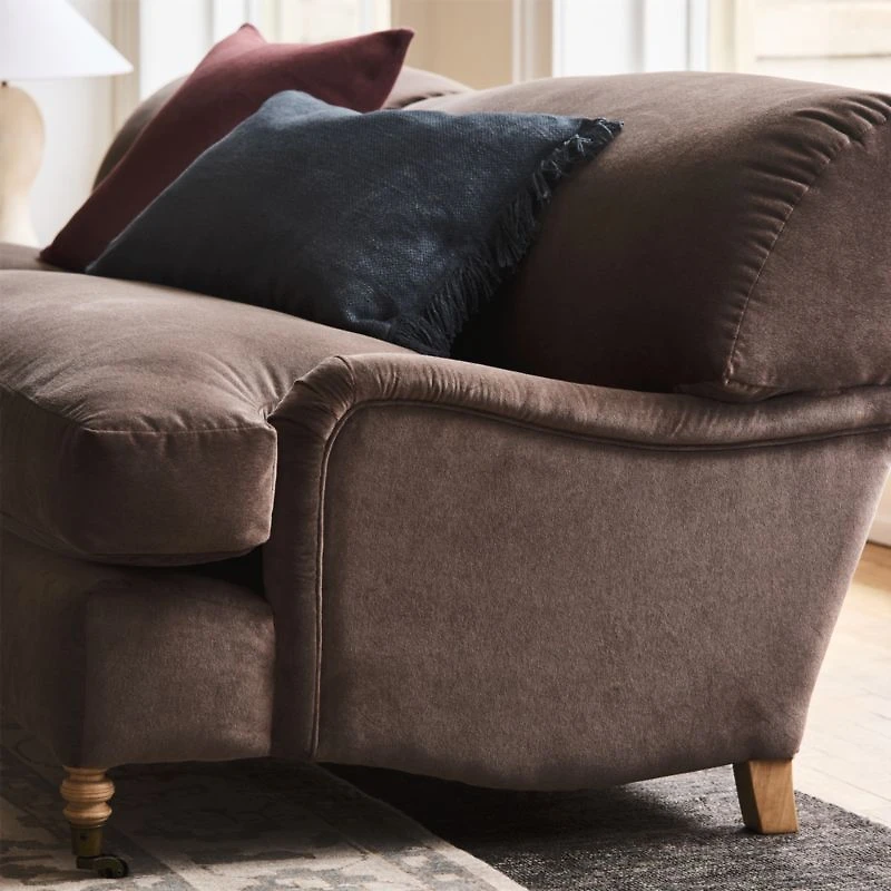 Whitby 95" English Roll-Arm Grande Sofa
